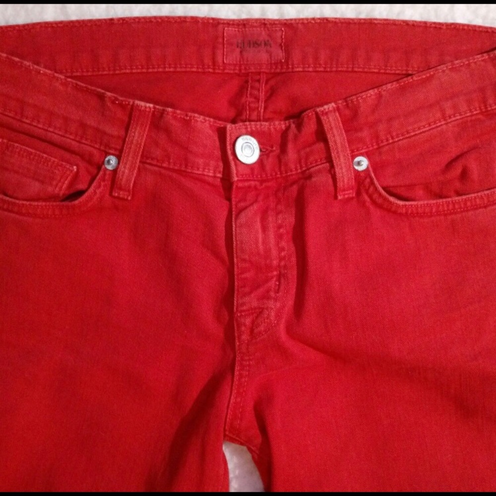Red Hudson Skinny Jeans
